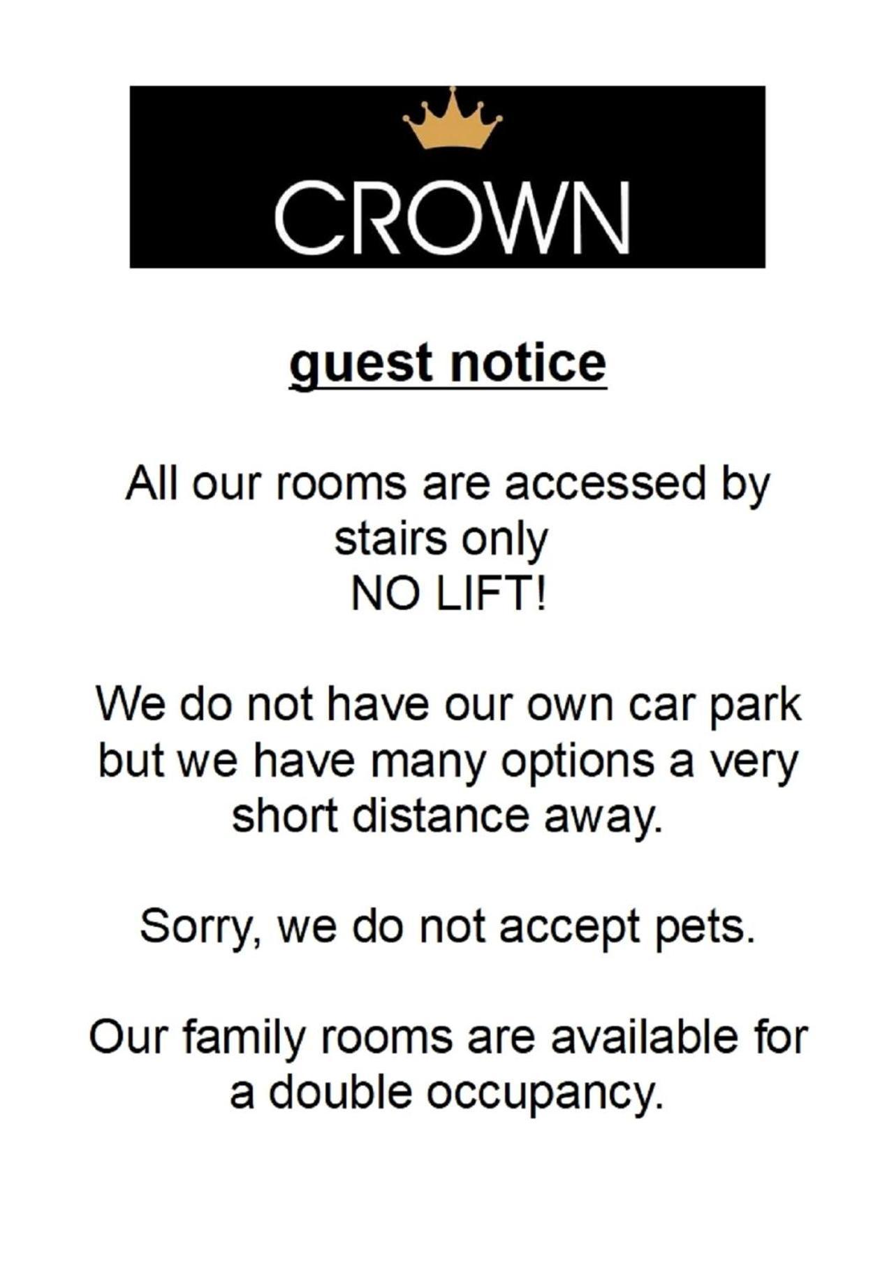 The Crown Hotel Morecambe Exterior photo